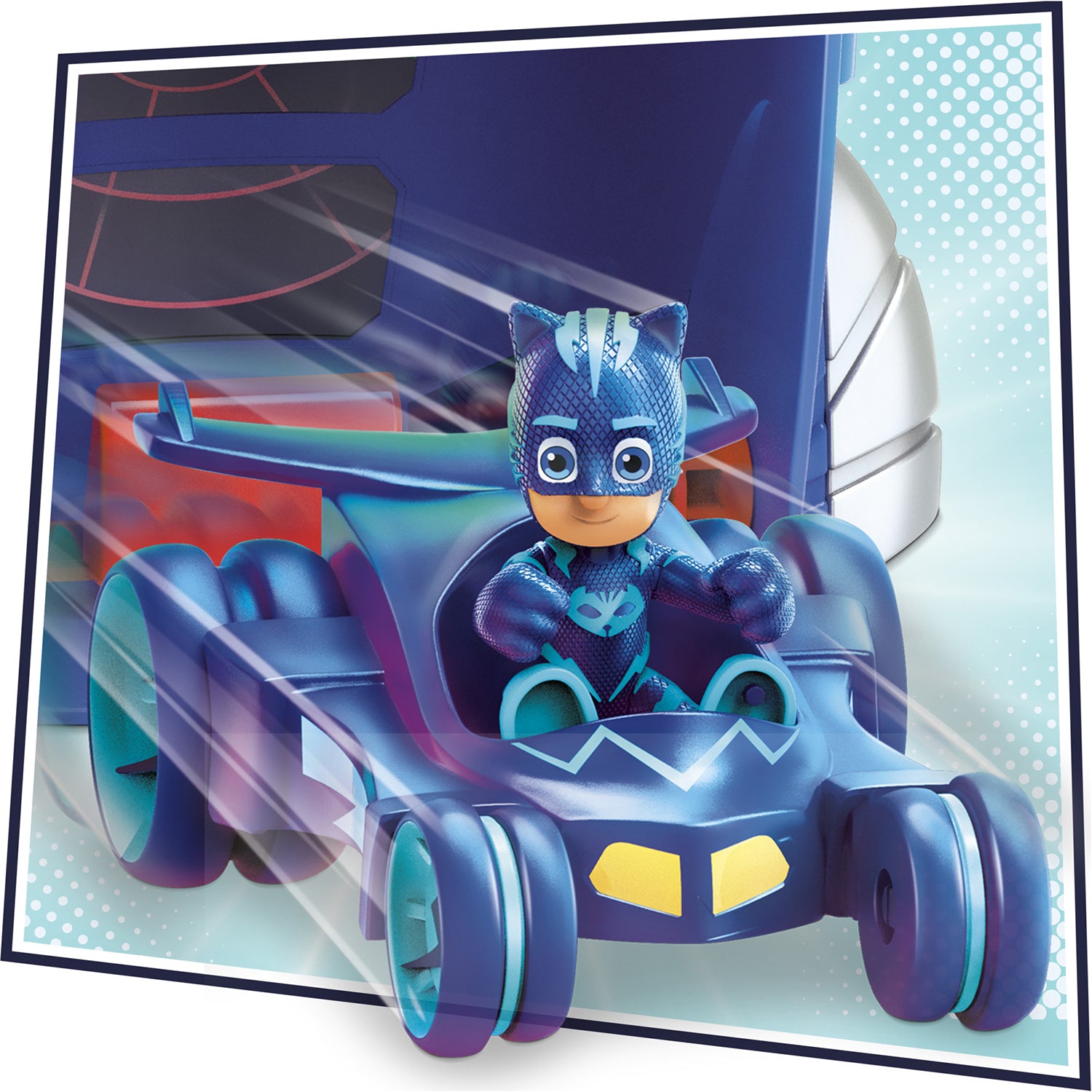 HASBRO - PJ Masks Super pigiamini Quartier Generale 2 in 1 HQ